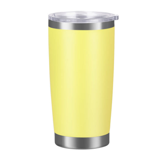 Stainless Steel Tumbler with Sliding Lid image 1