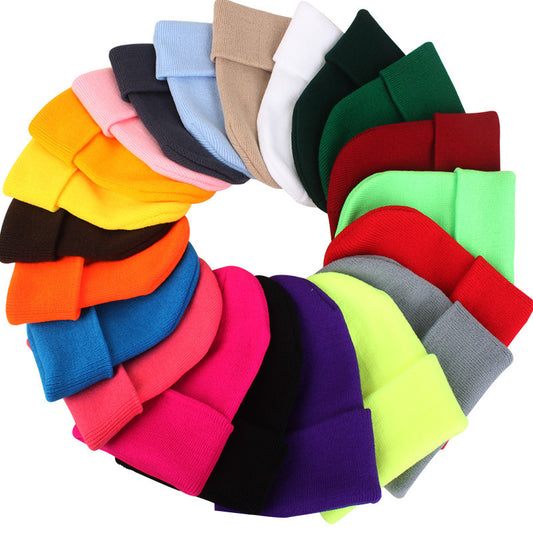 Knitted Cuffed Beanie image 1