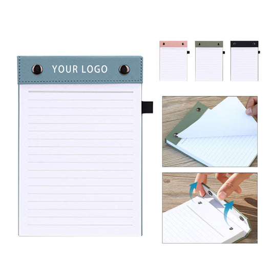 Spiral Sticky Notes Notebook With Pen image 0