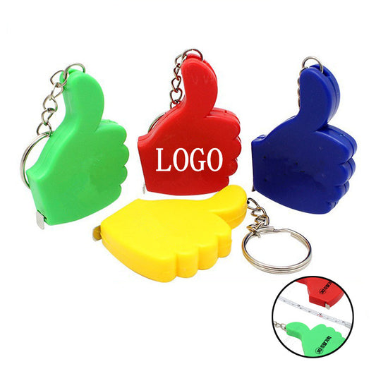 Thumb Up Key Chain with Tape Measure image 0
