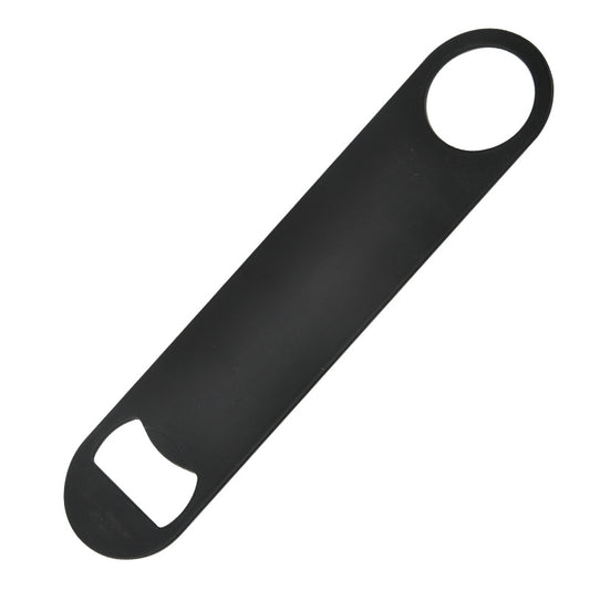 Paddle Style Powder Coated Steel Bottle Opener image 1