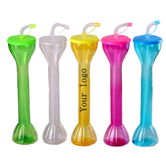 20OZ. Plastic Dumbbell Cup image 0