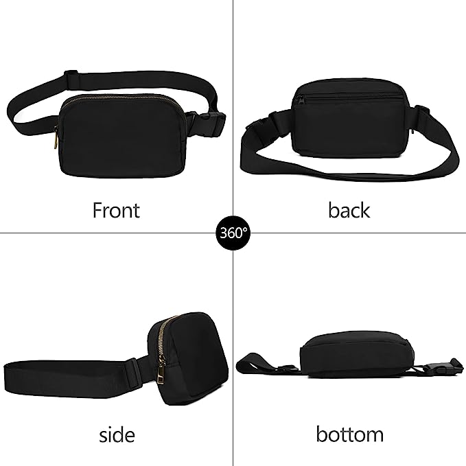 Unisex Running Waist Pack with Adjustable Strap for Sports & Travel image 2