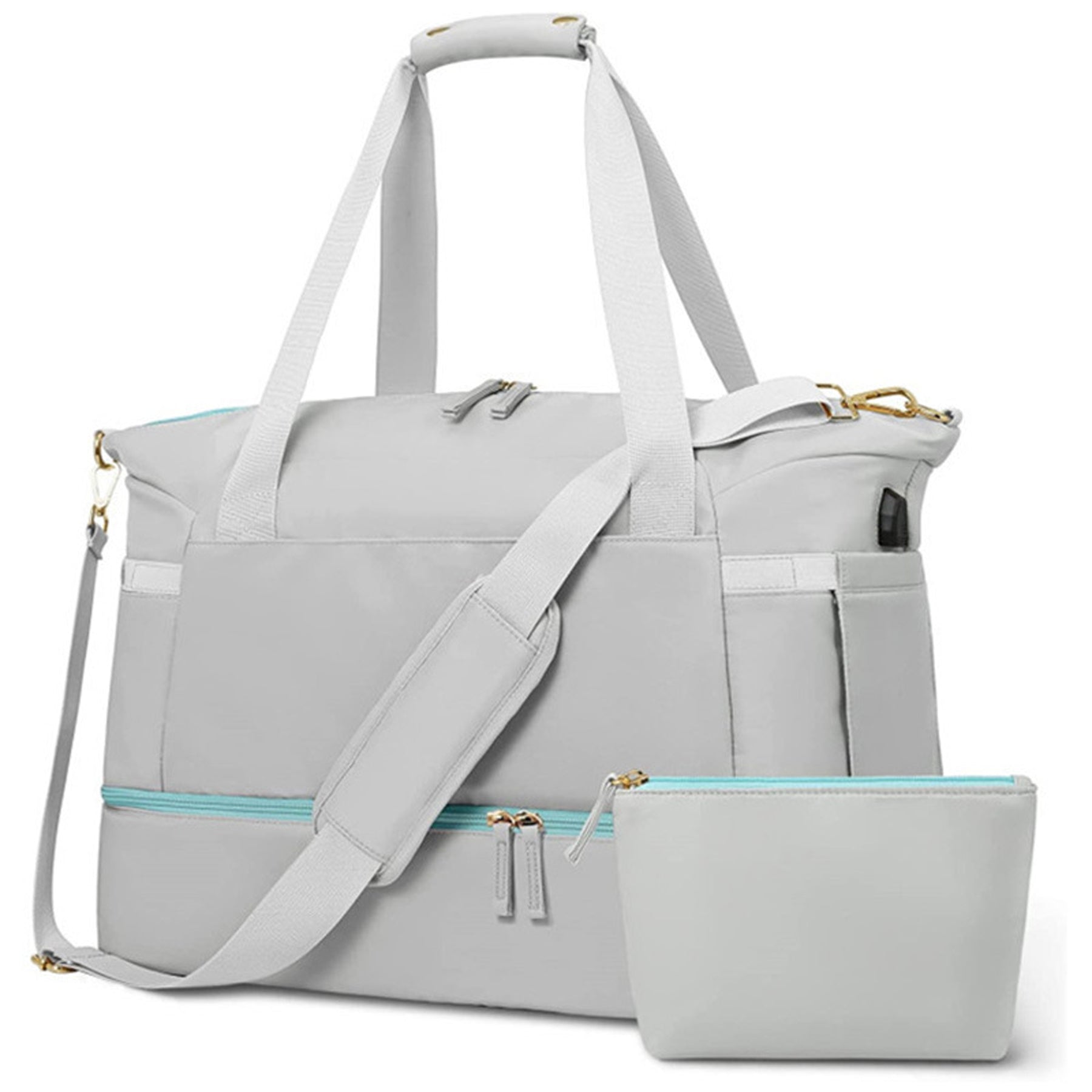 Durable Gym Bag with Wet Pocket and Shoe Compartment image 4
