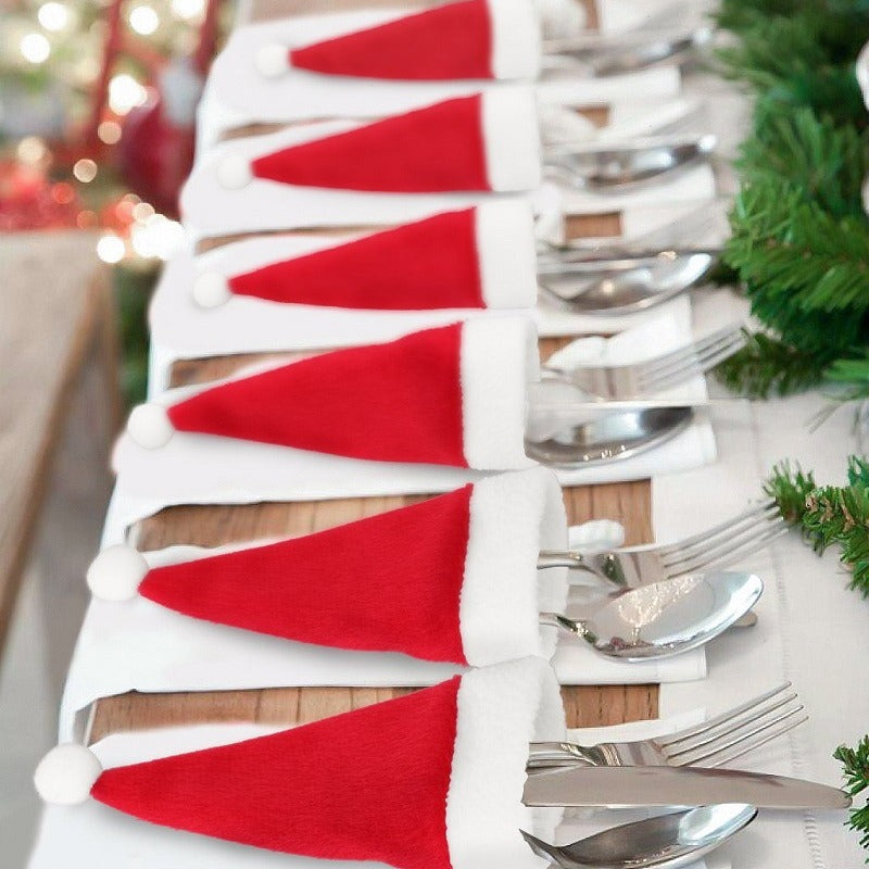 Mini Christmas Bottle Cap Spoon Sleeve image 1