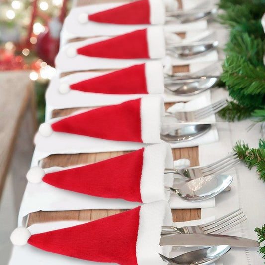 Mini Christmas Bottle Cap Spoon Sleeve image 1