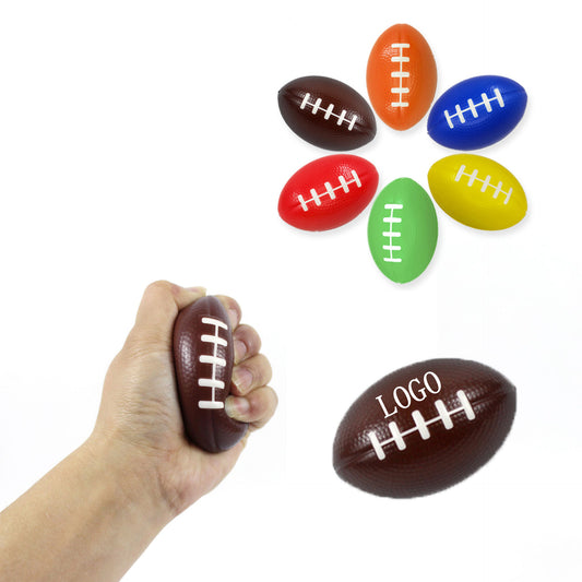PU Foam Solid Rugby Stress Relief Ball American Football Squeeze Toy image 0