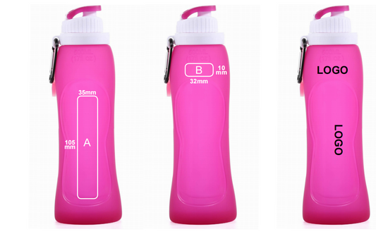 Foldable Silicone Water Bottle image 0