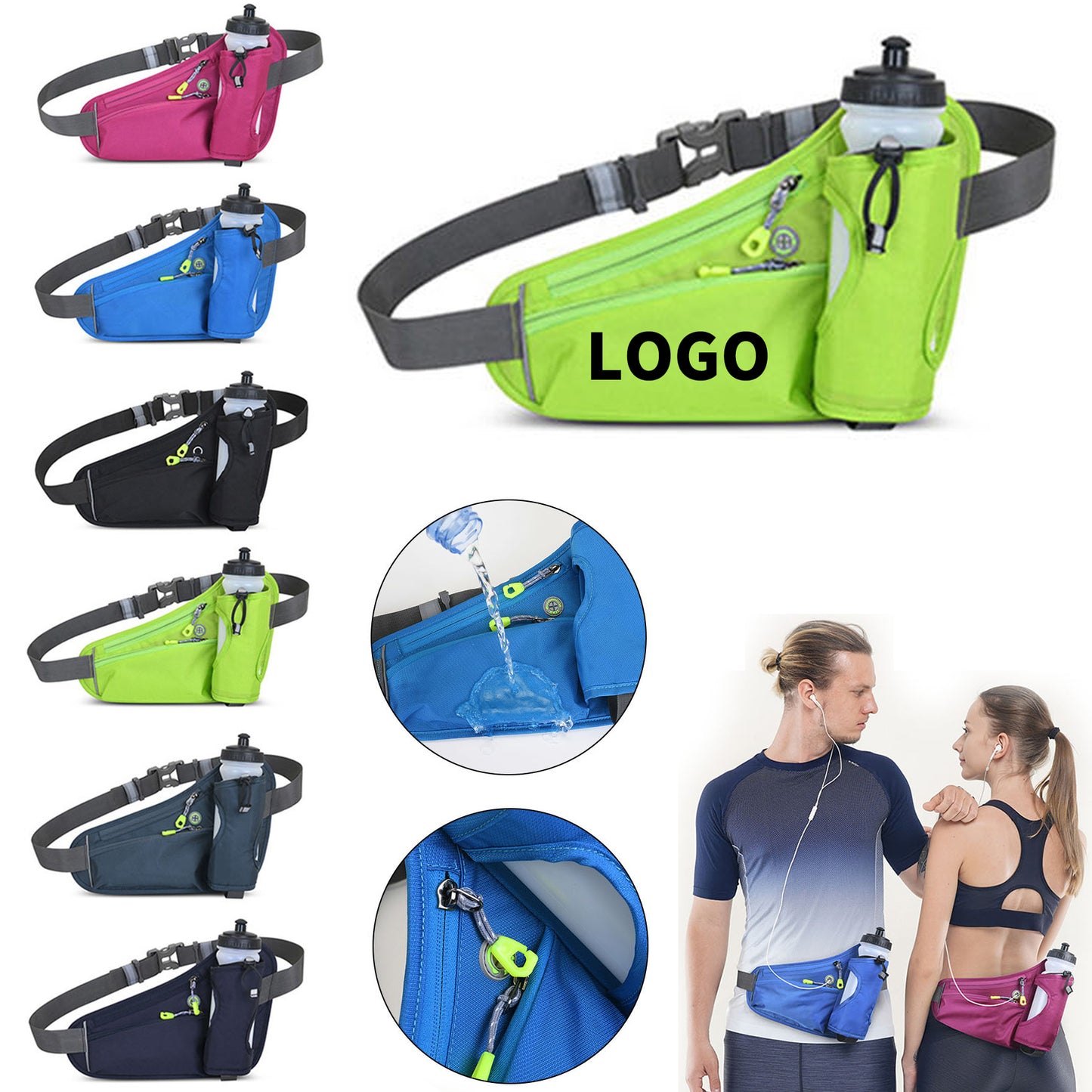 Hydration Running Belt image 0