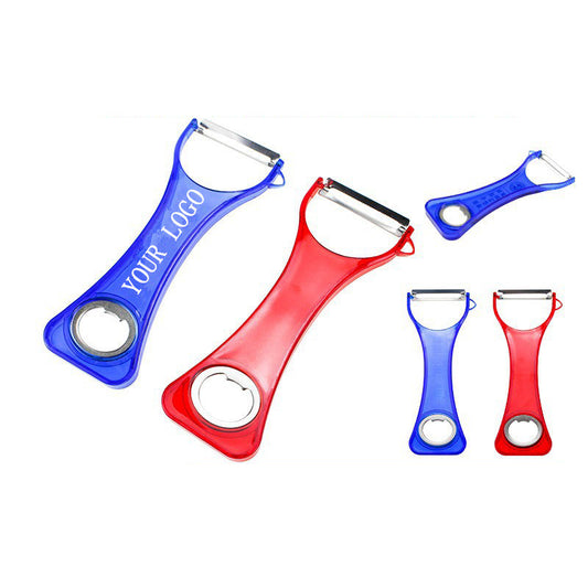 2 in 1 Peeler with Bottle Opener Sharp Blade Kitchen Tool Fruit Peeler Vegetable Peeler image 0