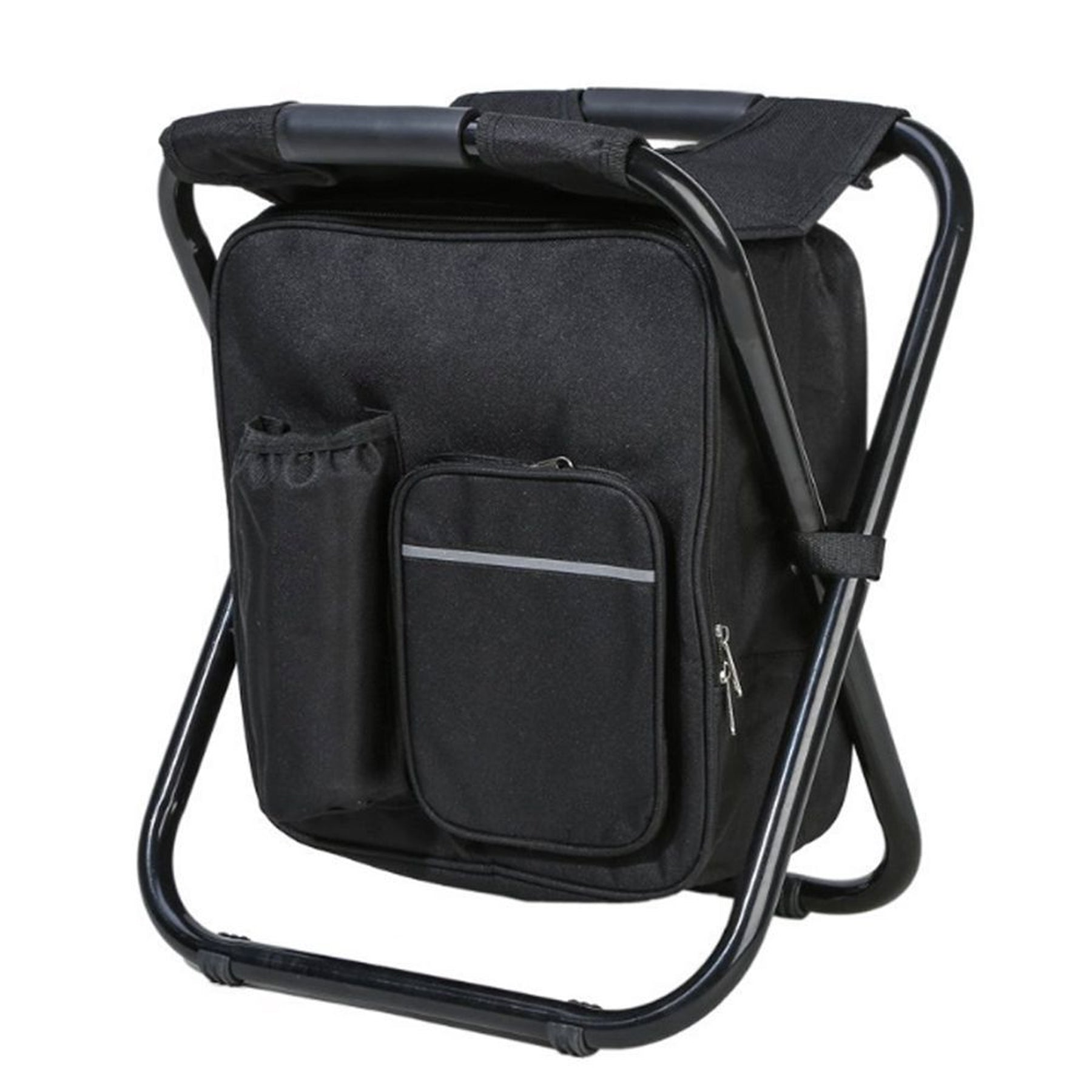 Folding Chair Stool With Cooler Bag image 3
