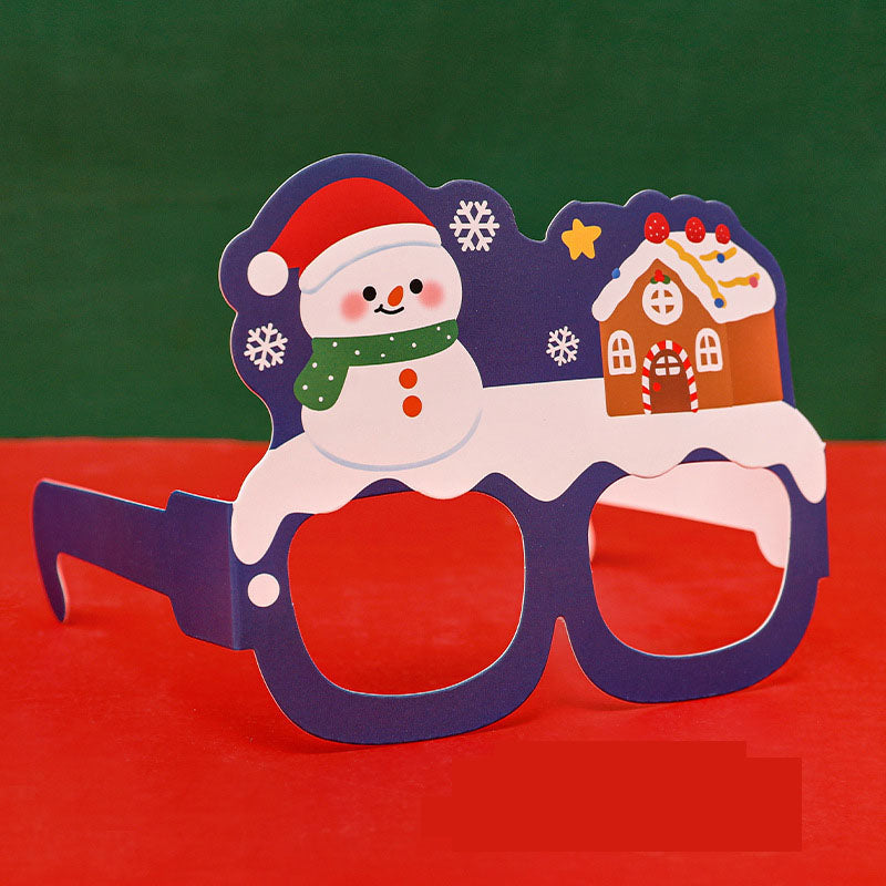 Festive Christmas Glasses Frame image 1