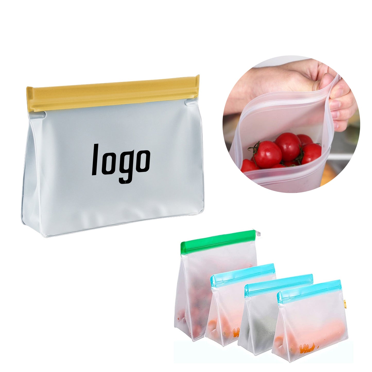 Reusable Food Storage Stand Bag image 1