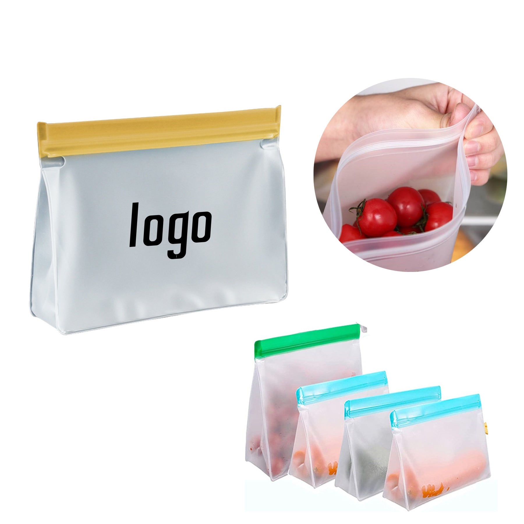 Reusable Food Storage Stand Bag image 1
