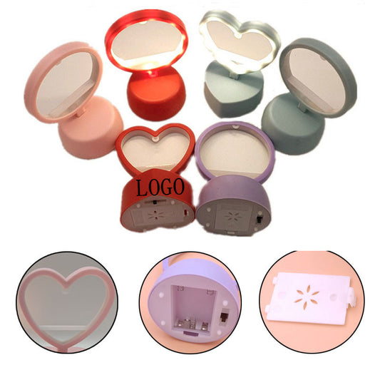 Love shaped small desk lamp image 0
