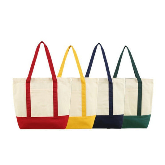 Natural Canvas Tote Bag image 1