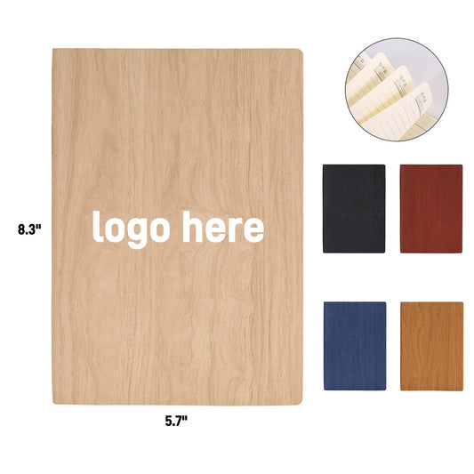 Eco-friendly Woodgrain Look Notebook image 0