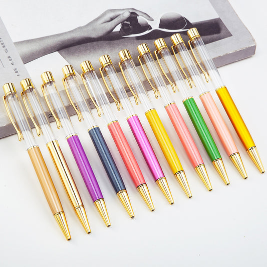 Elegant Transparent Barrel Pen image 1