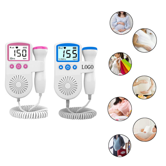 Fetal Heart Rate Monitor Doppler Baby Heartbeat Detector image 0
