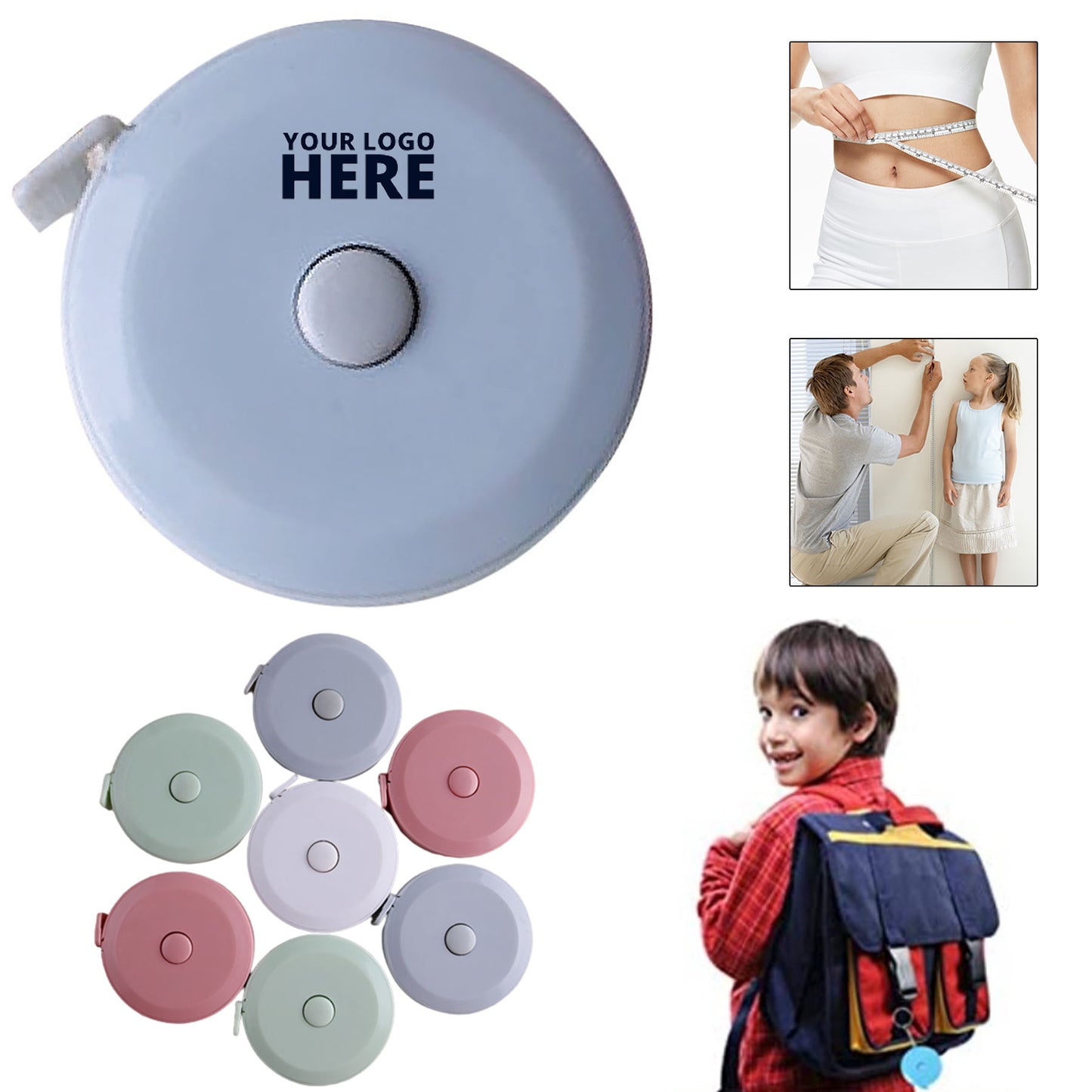 Retractable Multi-Purpose Tape Measure image 0