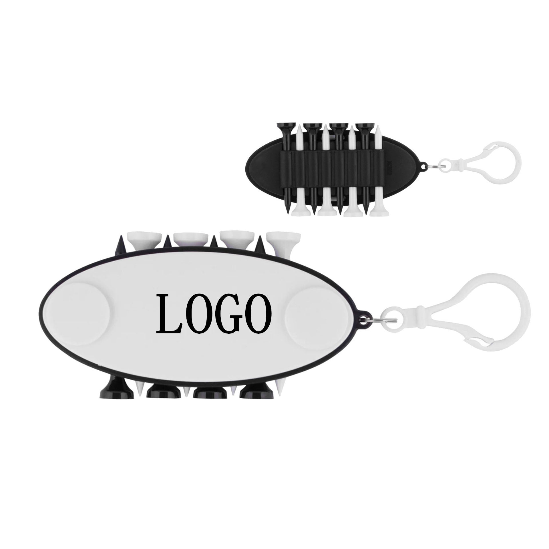 Oval Golf Tee Carrier image 0