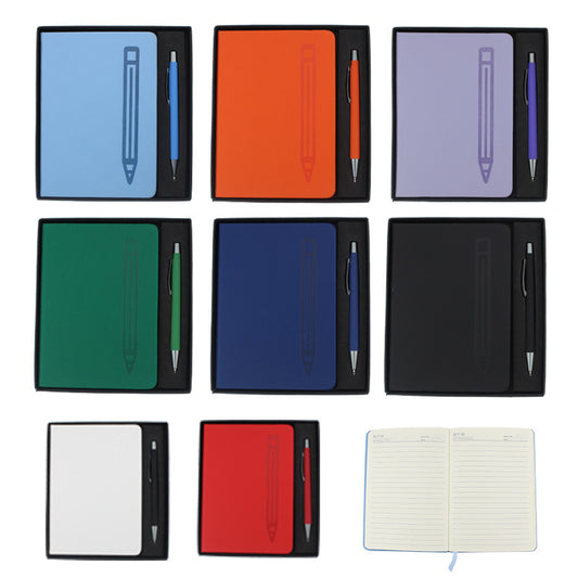 Gift Set w/ Magnetic Journal & Recycled Pen image 1