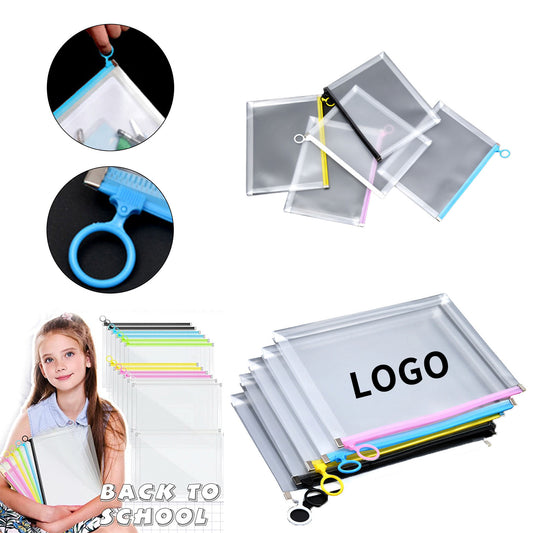 A4 Secure Zip-Up Document Pouch image 0