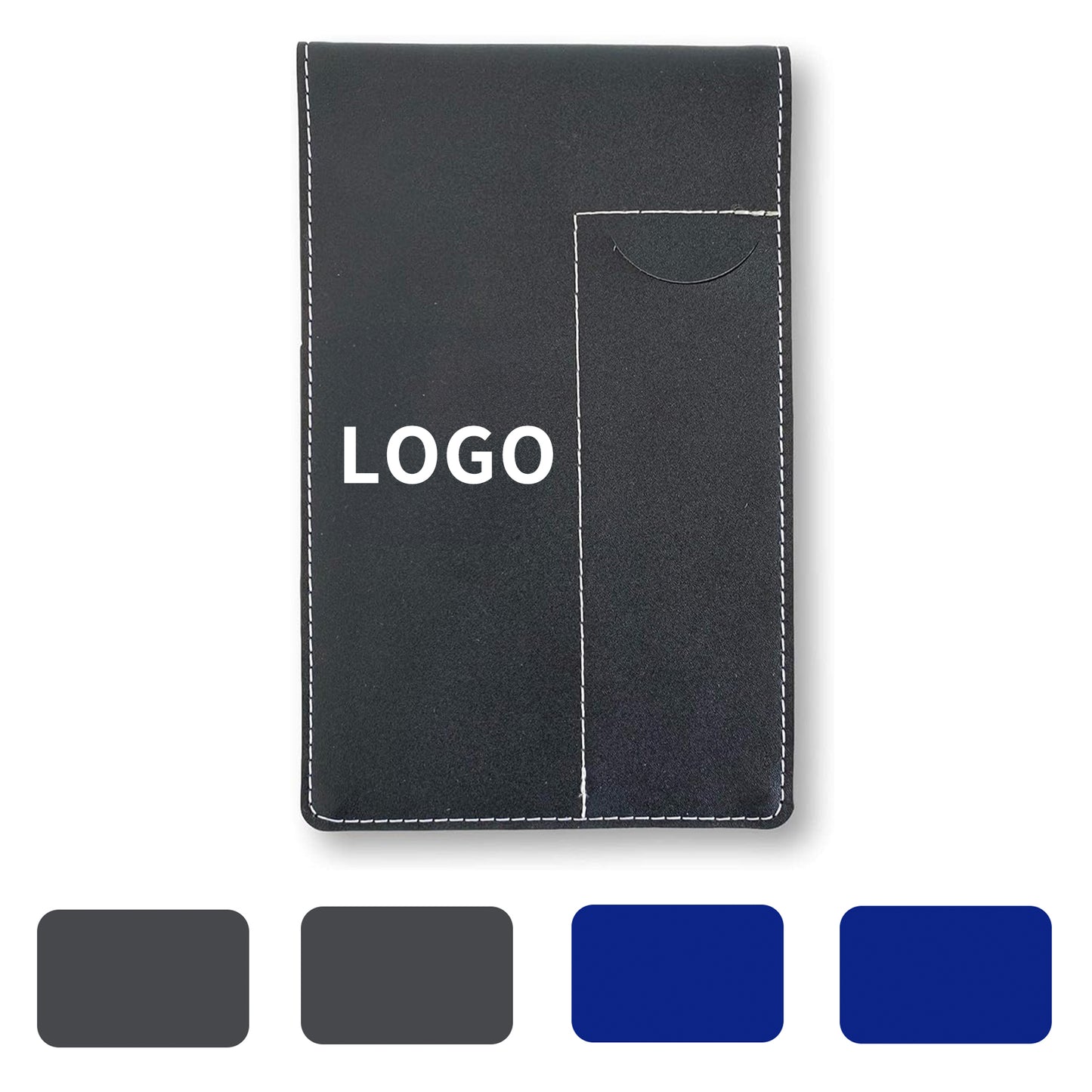 3-3/4" x 6" Portage Notepad Holder Leather Pocket Notebook Cover