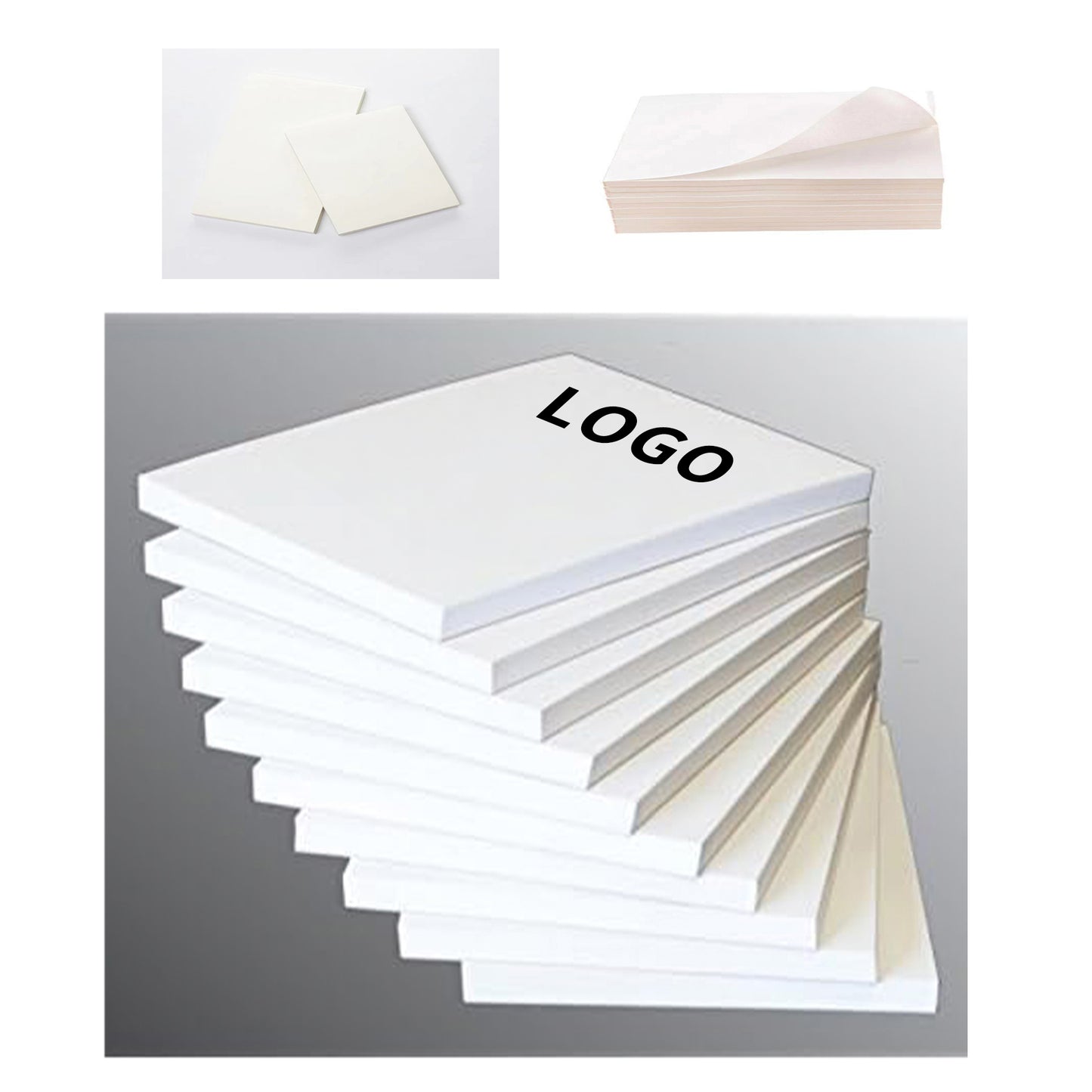 4.25 x 5.5 Inches 50 Sheets Writing Pads - White