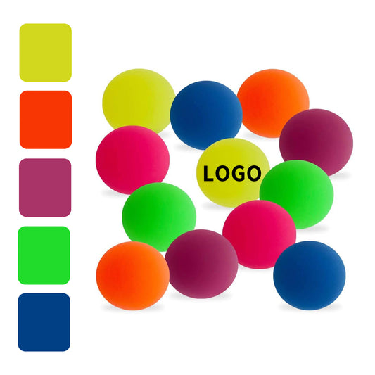 1.75 Inch Frosty Hi-Bounce Icy Ball Bouncing Ball - Pink