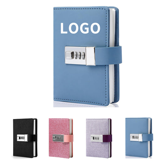 4 inch x 5.8 Inch A7 Mini Pocket Lock Journal Planner Organizer