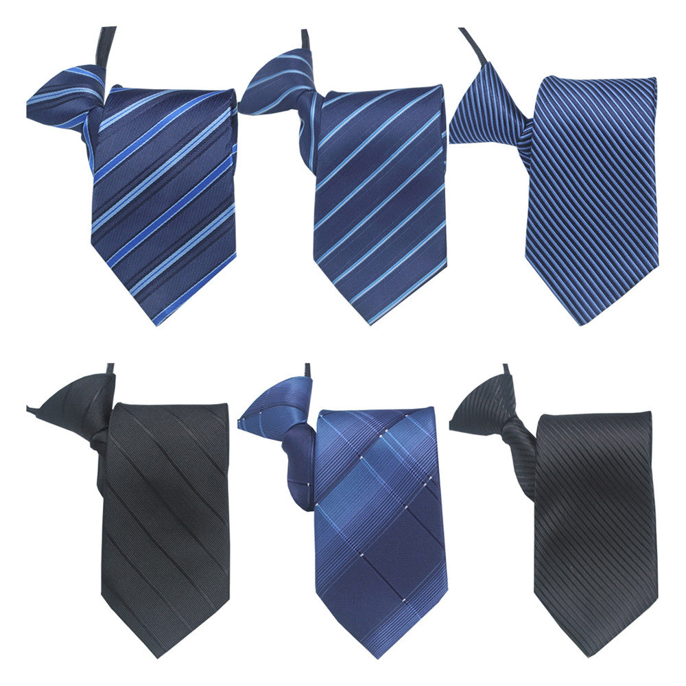 Zip Up Silky Ties