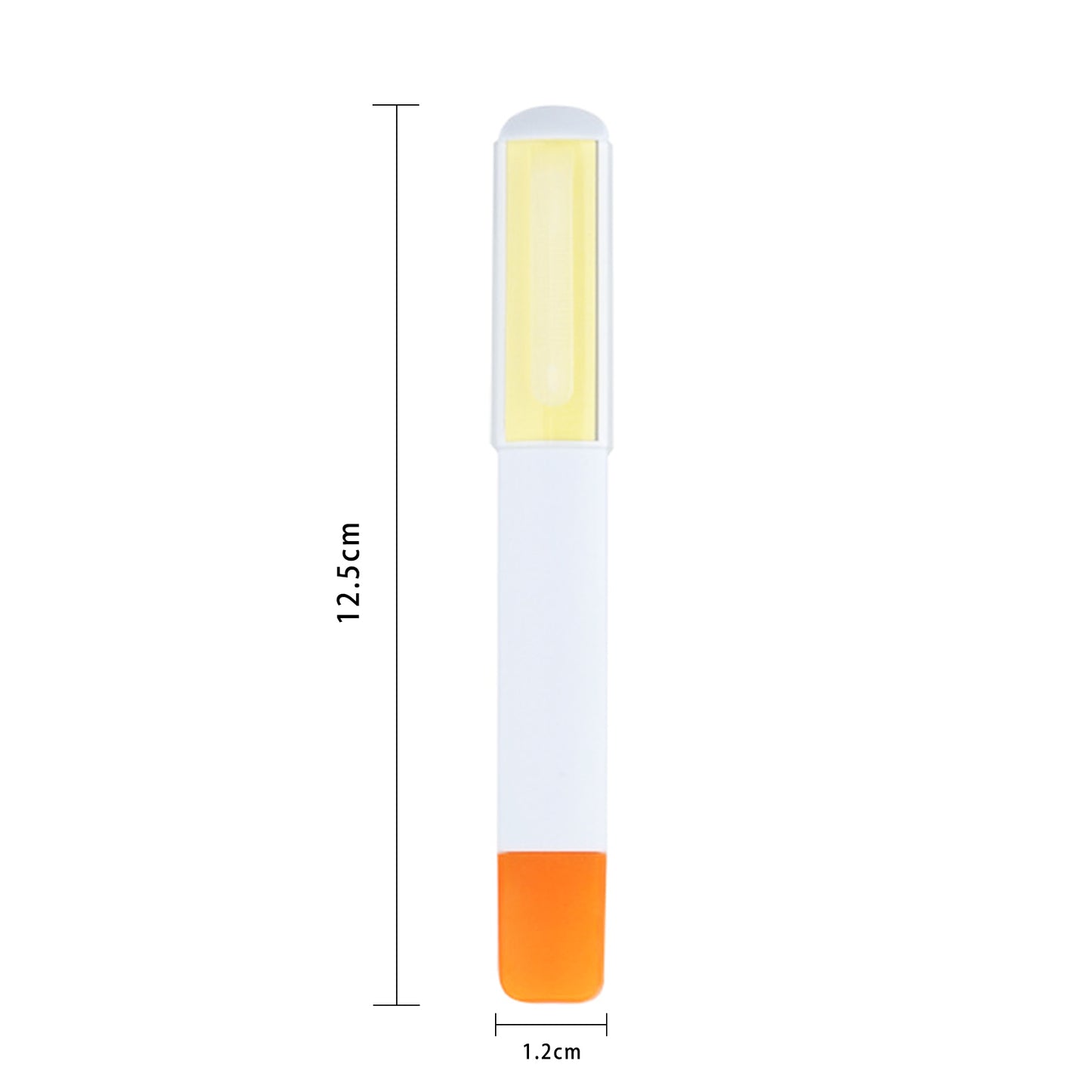 Highlighter With Sticky Note - Yellow