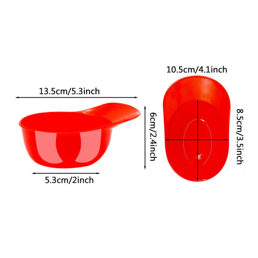 Baseball Shape Ice Cream Snack Bowl With Spoon - Blue