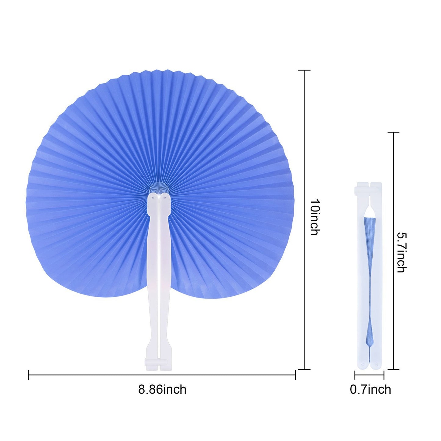 Round Foldable Handheld Fan