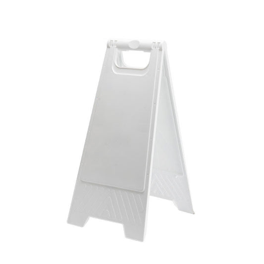 Plastic Standing Warning Sign