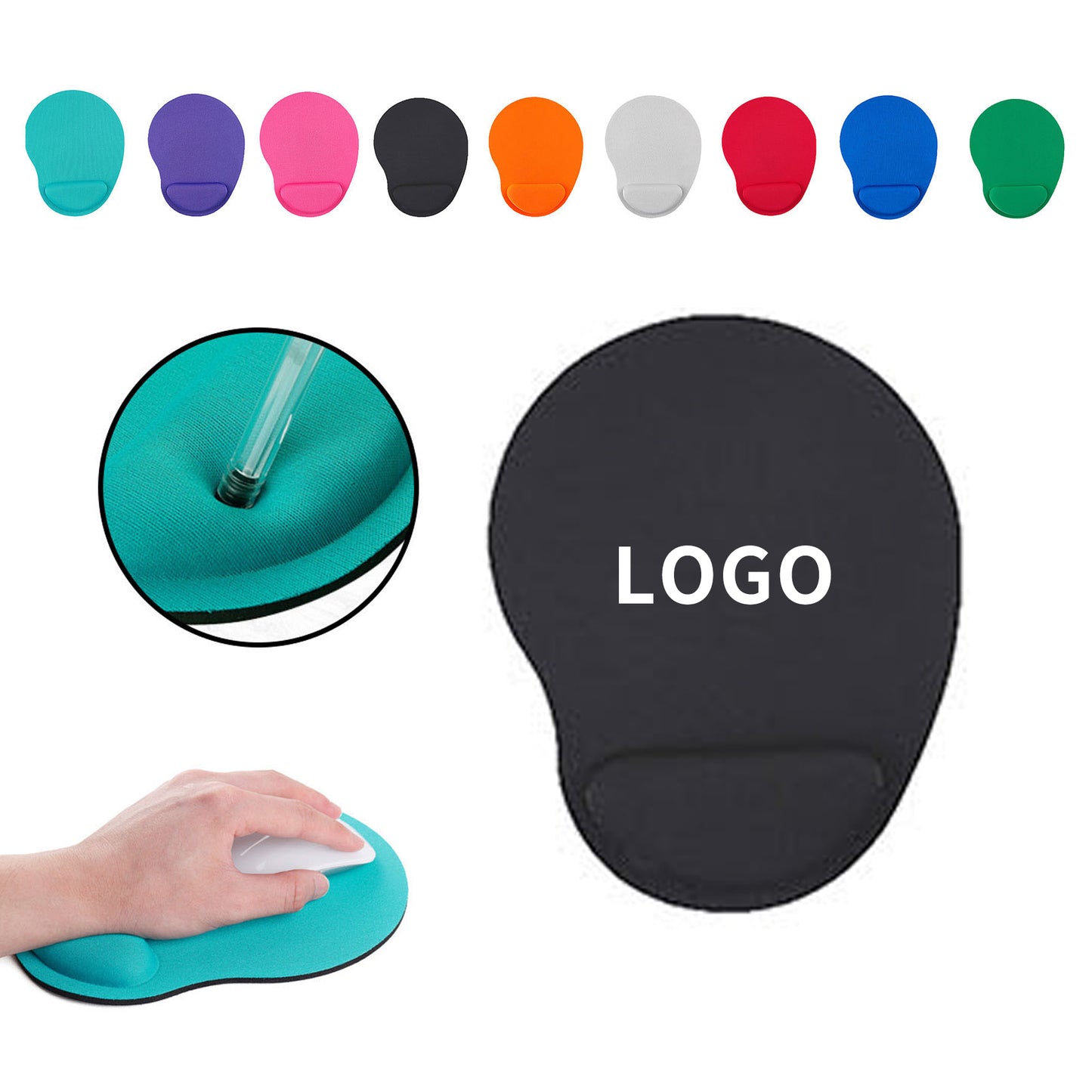 Ergonomic Office Mousepad