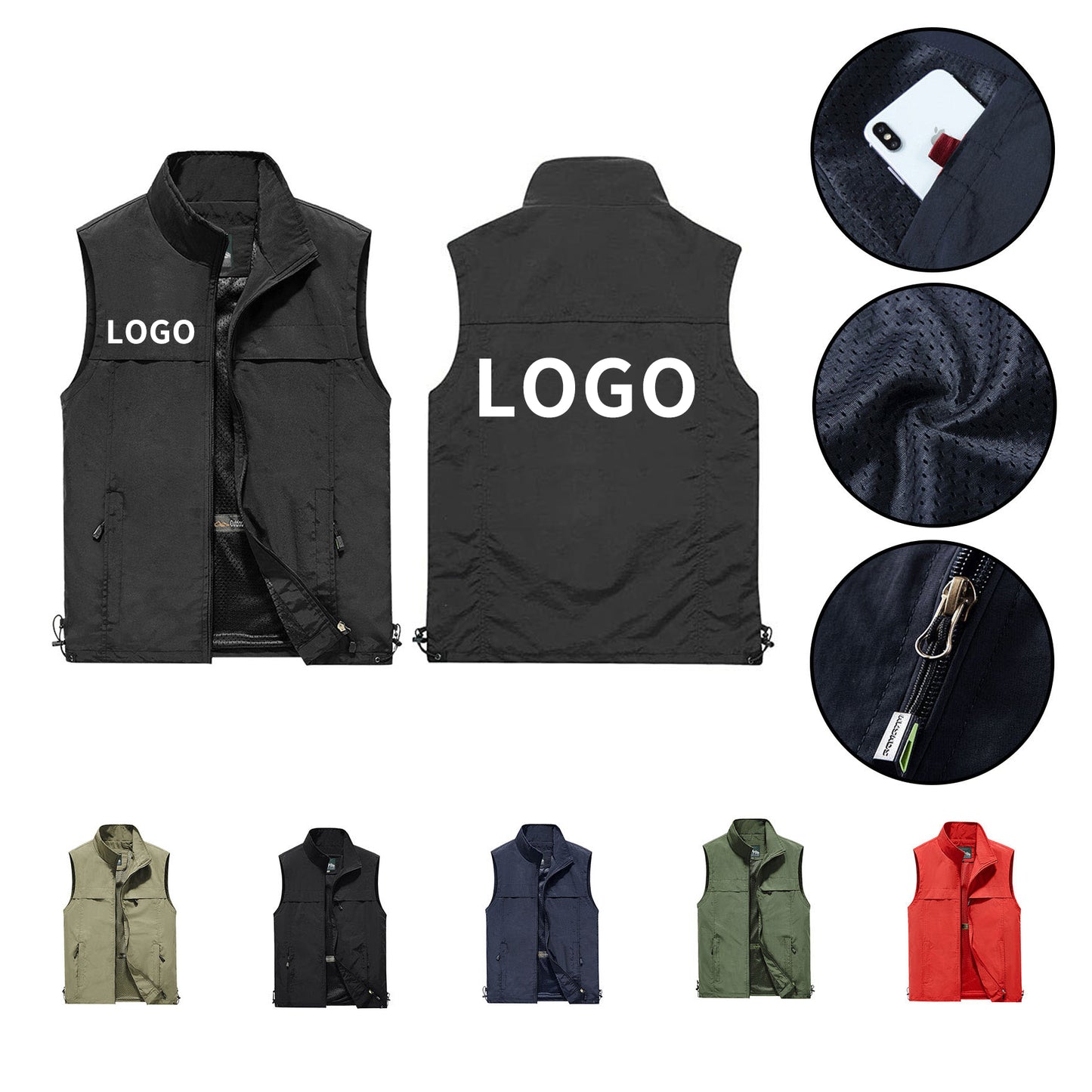 Reversible Travel Vest