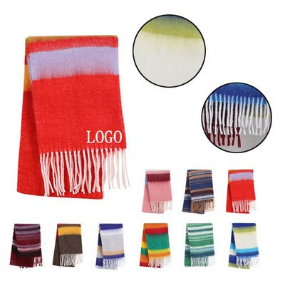 Large Colored Scarf