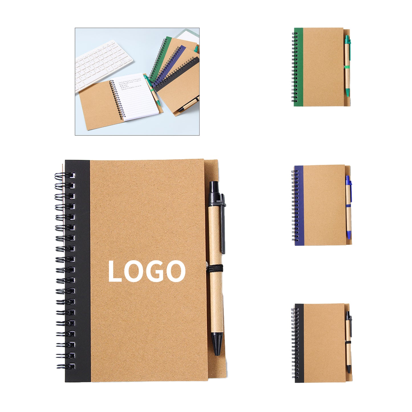 2-in-1 Notebook w/ Pen