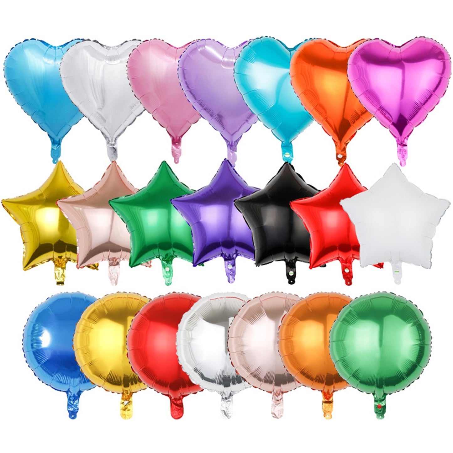 18" Round Foil Mylar Balloon