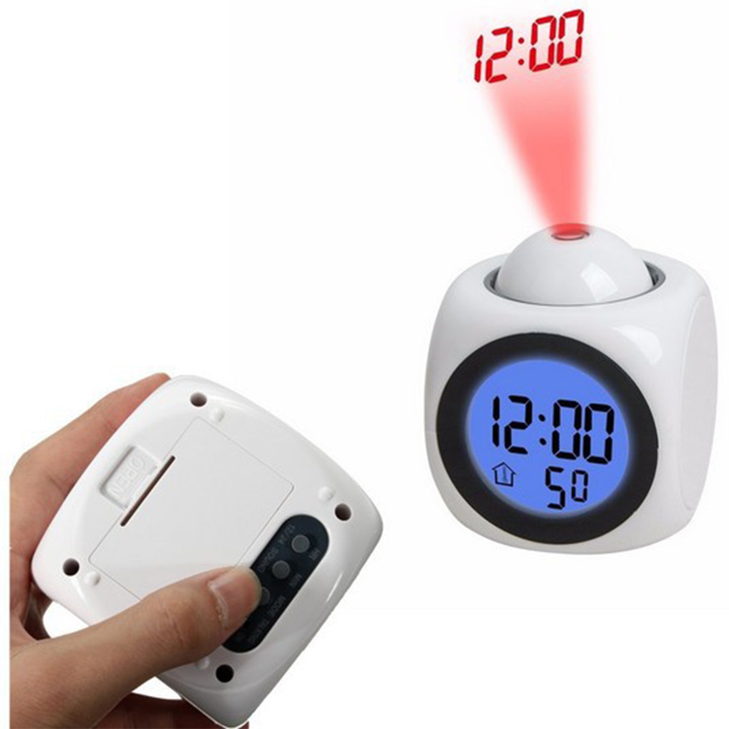 Digital Clock Project MOQ 10PCS - Black