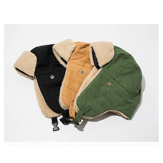 Winter Trapper Hat - Brown