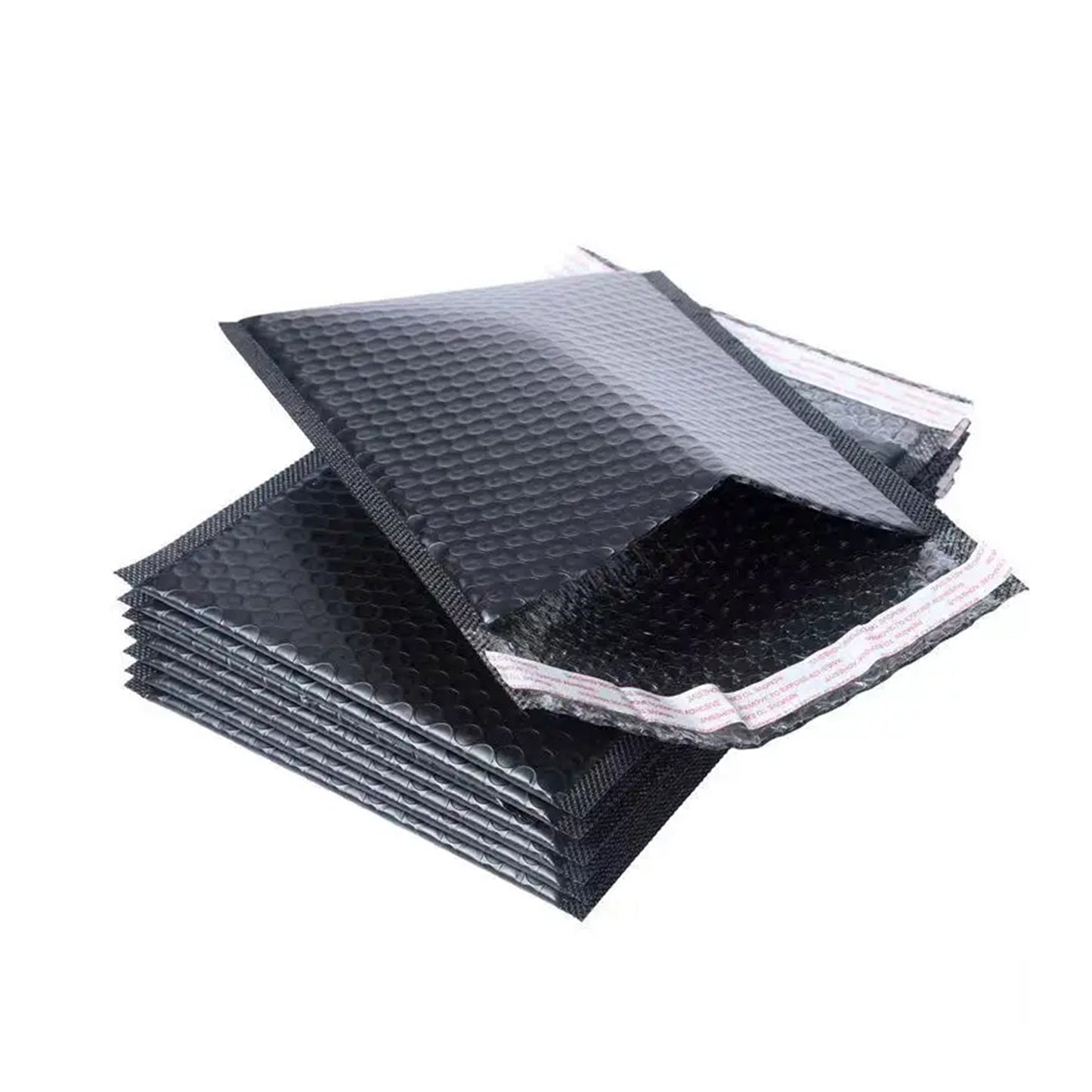 6" x 10" Padded Envelopes Shipping Bag - Black