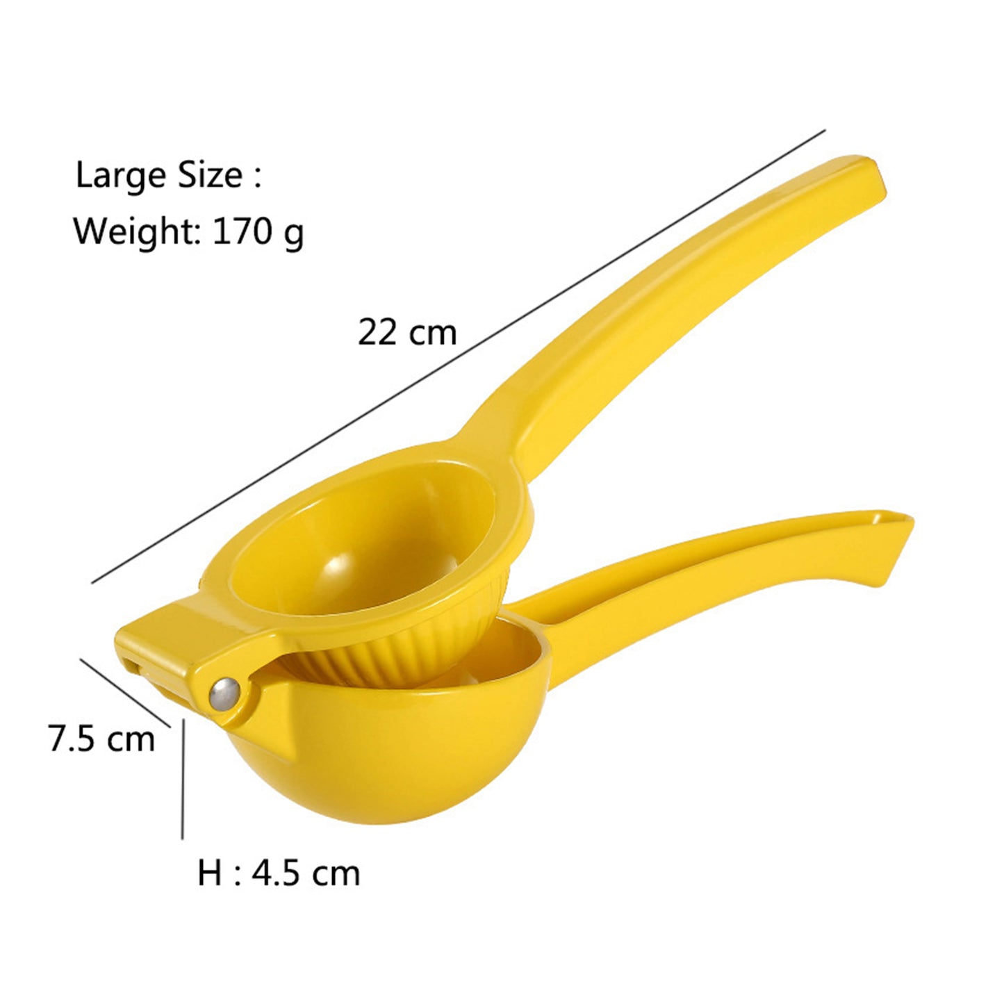 Hand Lime Squeezer MOQ 20PCS - Yellow