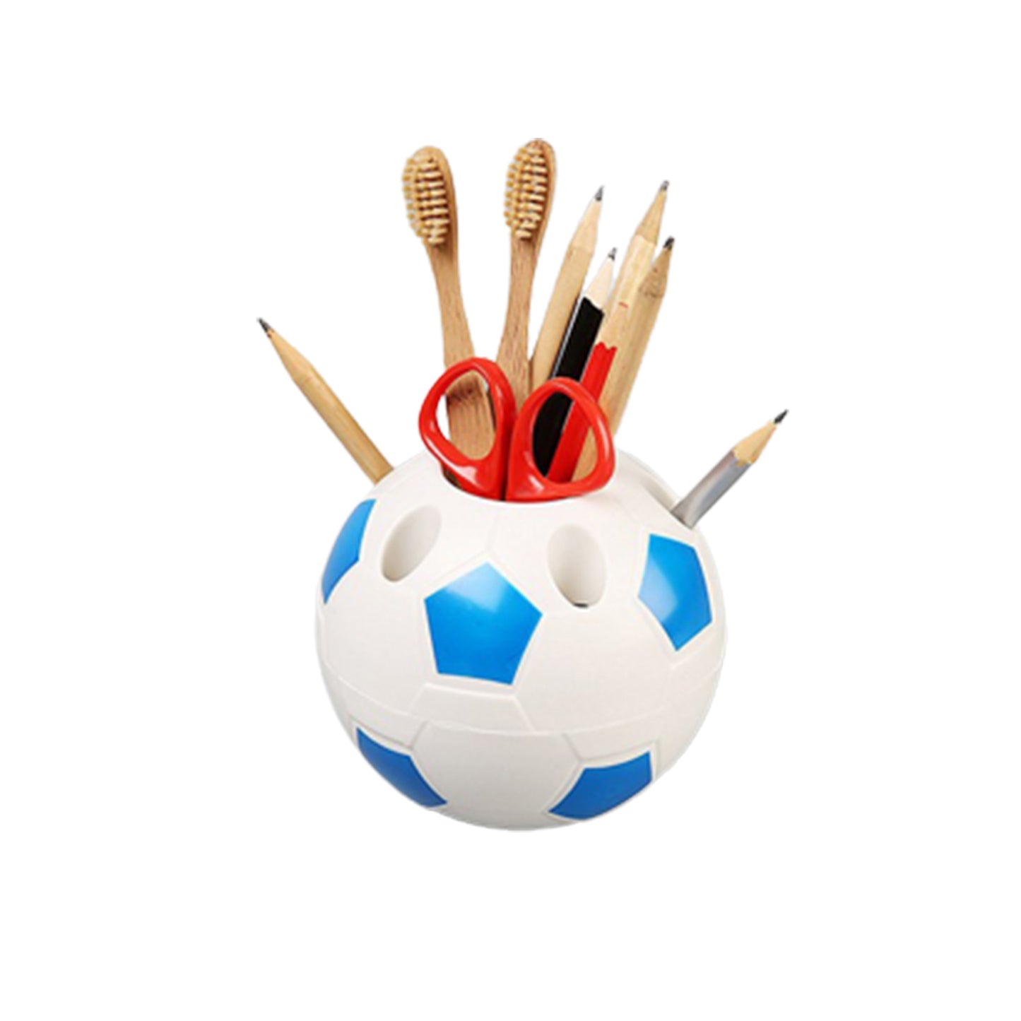 Soccer Pen Holder - Black