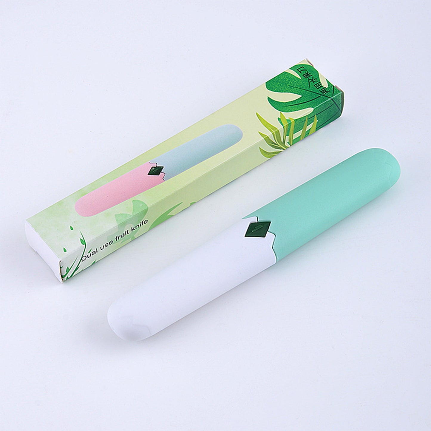 2 in 1 Fruit Peeler Knife MOQ 40 - Green