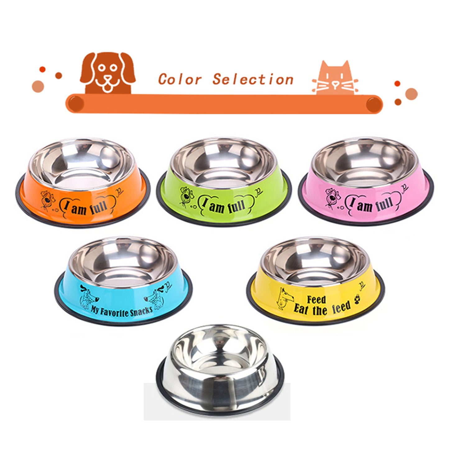 Stainless Steel Dog Bowl MOQ 50