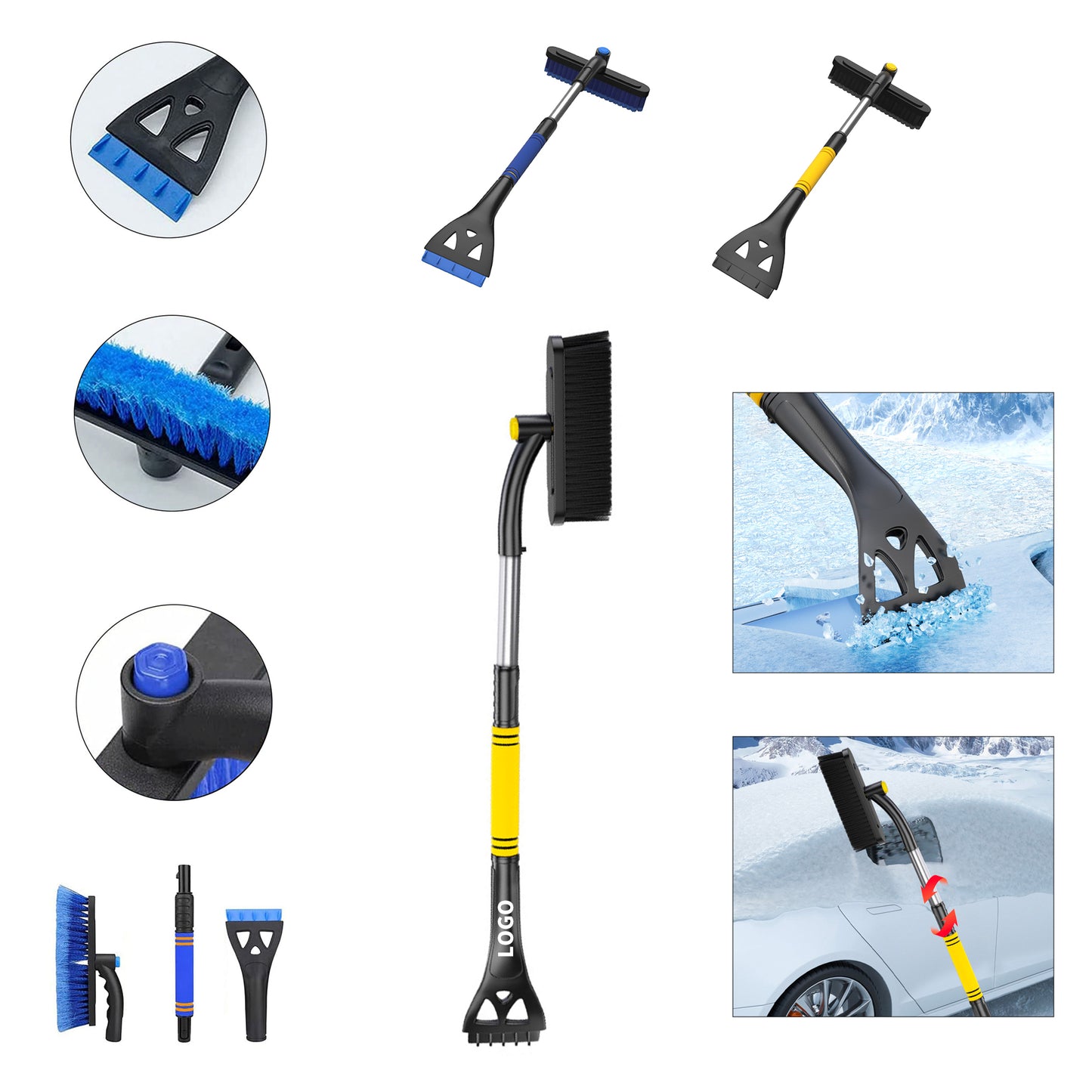 Adjustable Snowbrush