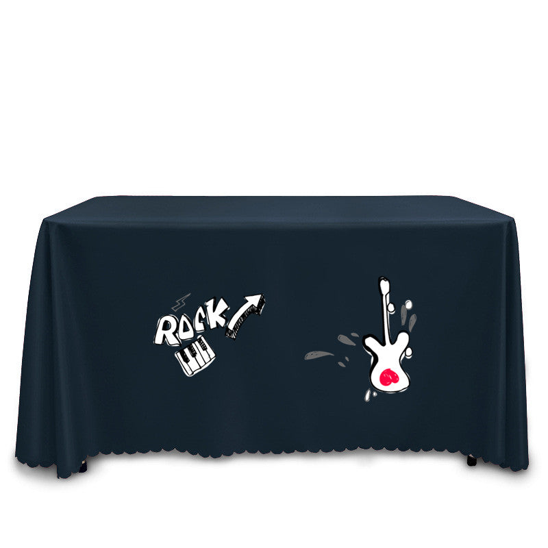 8' Custom Throw Style Table Cover